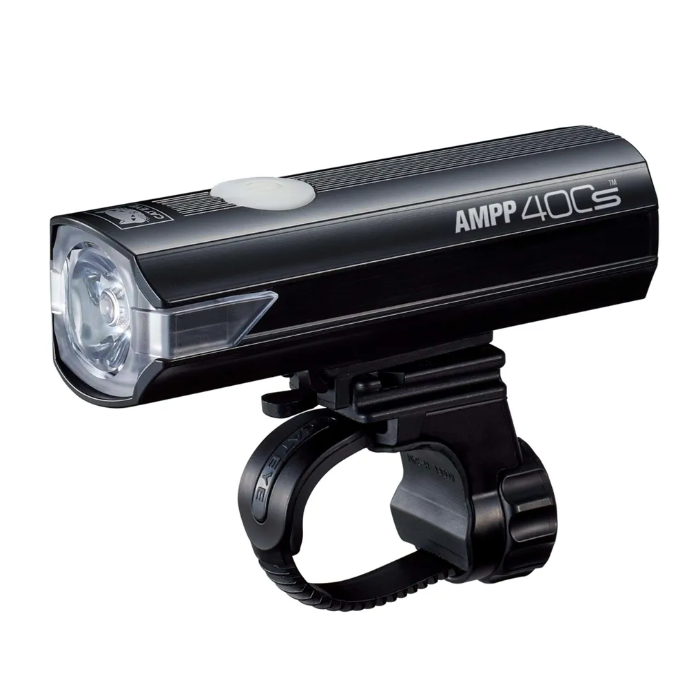 uPRISE Bikes Cateye Ampp 400S Rechargeable Front Light | Price match, 365 day return s, 18-Month Warranty, Finance Available & Free UK Delivery