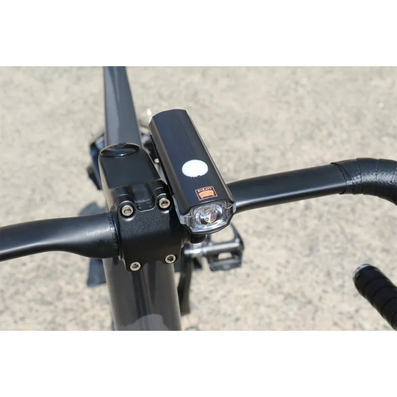 Cateye AMPP 500S Colour Edition USB-C Front Bike Light - Black/Orange-2