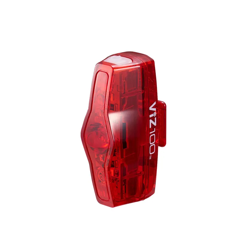 CatEye VIZ 100 USB-C Rear Bike Light - Red
