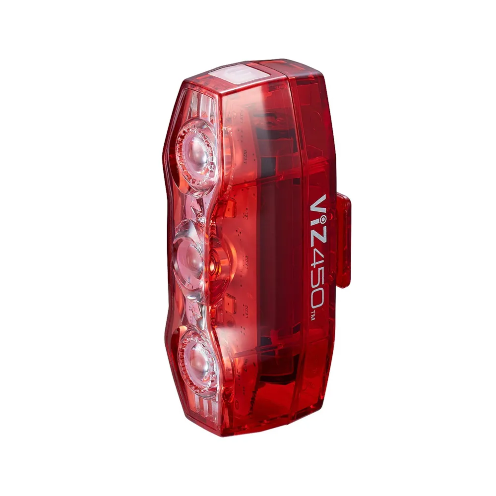 uPRISE Bikes Cateye CatEye Viz 450 USB-C Rear Bike Light - Red | Price match, 365 day return s, 18-Month Warranty, Finance Available & Free UK Delivery