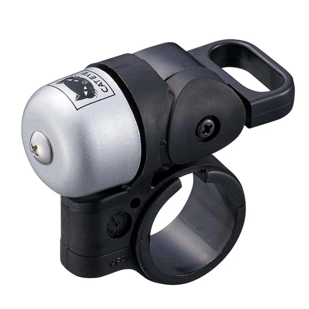 uPRISE Bikes Cateye Oh-500 Nido Bell - BlackSilver | Price match, 365 day return s, 18-Month Warranty, Finance Available & Free UK Delivery