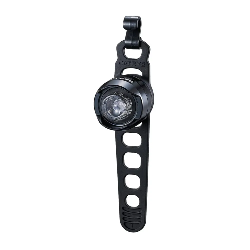 uPRISE Bikes Cateye Orb Rechargeable Front Light - Polished Black | Price match, 365 day return s, 18-Month Warranty, Finance Available & Free UK Delivery