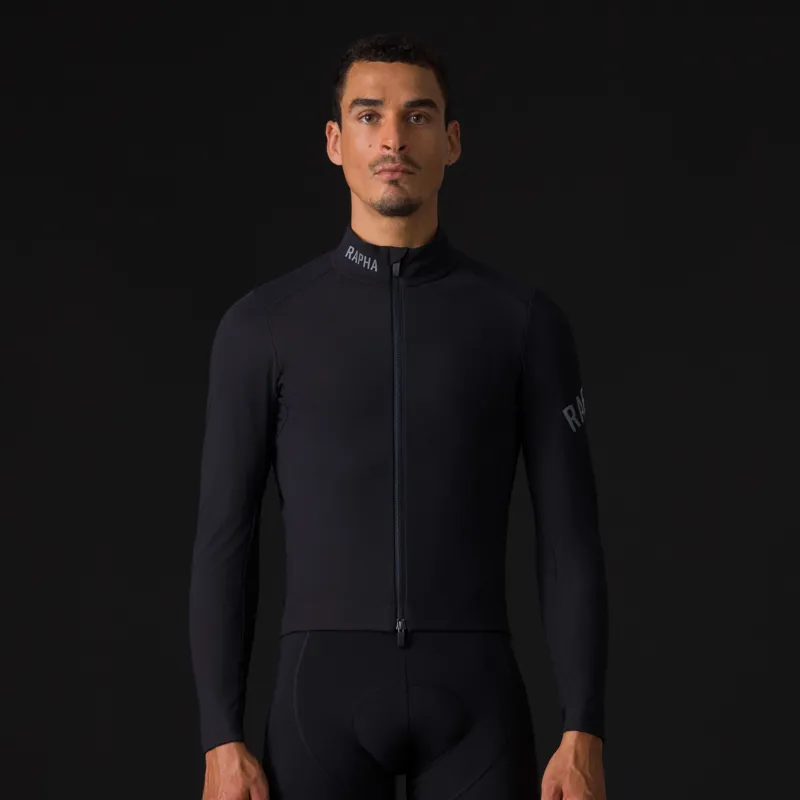 Rapha Pro Team Shadow Men's Winter Jacket - Black/Silver Reflect-2