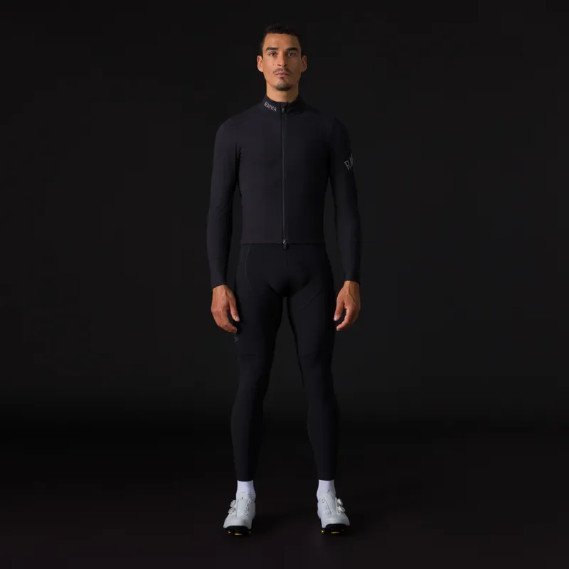 Rapha Pro Team Shadow Men's Winter Jacket - Black/Silver Reflect-3