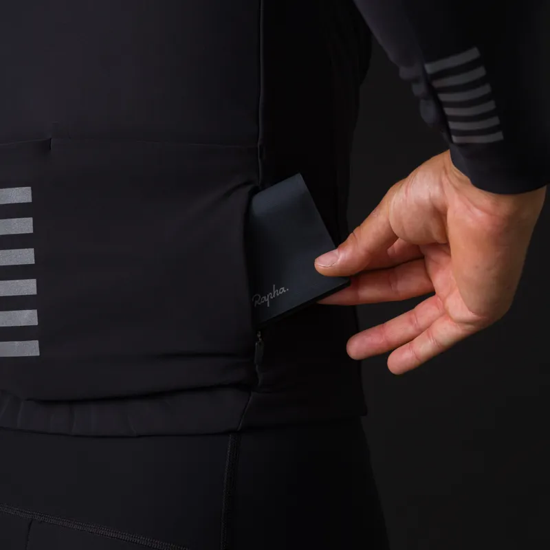 Rapha Pro Team Shadow Men's Winter Jacket - Black/Silver Reflect-8