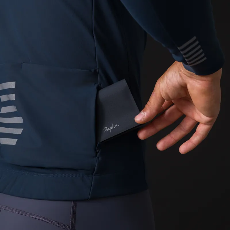 Rapha Pro Team Shadow Men's Winter Jacket - Carbon/Silver Reflect-6