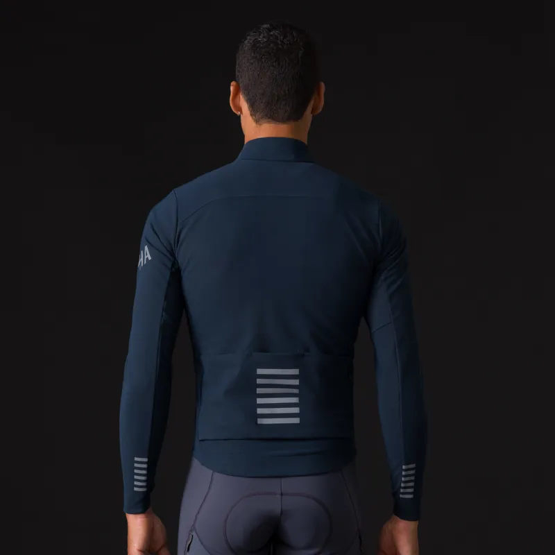 Rapha Pro Team Shadow Men's Winter Jacket - Carbon/Silver Reflect-5