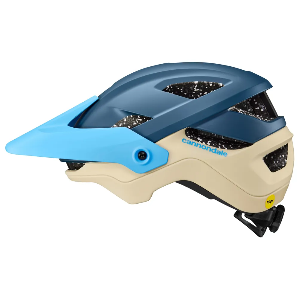 uPRISE Bikes Cannondale Terrus Mips MTB Helmet - Blue | Price match, 365 day return s, 18-Month Warranty, Finance Available & Free UK Delivery