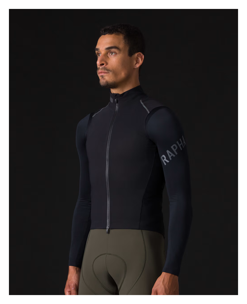 Rapha Pro Team Shadow Men's Gilet - Black/Rainbow Reflective-3