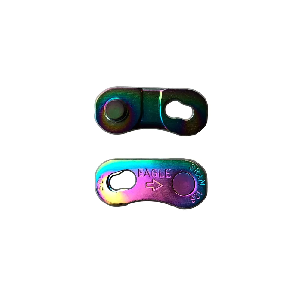 uPRISE Bikes Sram Eagle Powerlock 12-Speed Rainbow Chain Connector - 4 Pcs | Price match, 365 day return s, 18-Month Warranty, Finance Available & Free UK Delivery