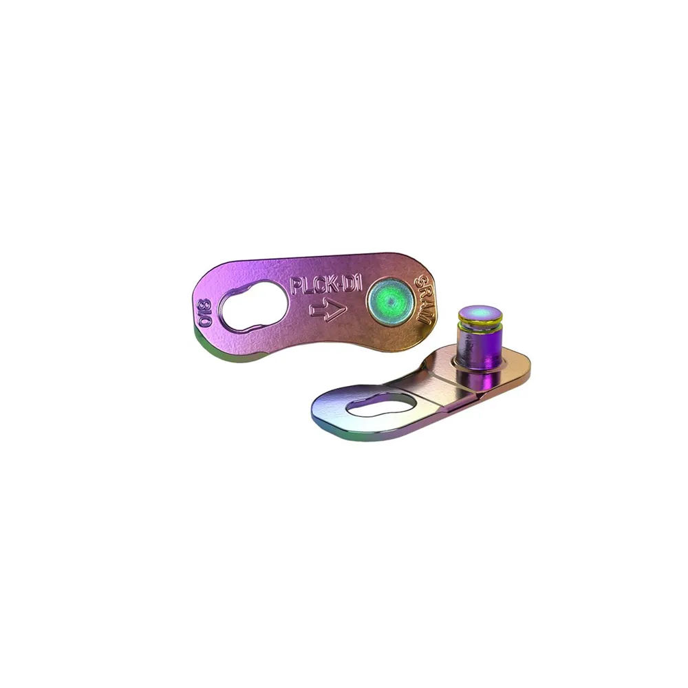 uPRISE Bikes Sram SRAM Flattop Powerlock Rainbow 12-Speed Chain Connector - 4pcs | Price match, 365 day return s, 18-Month Warranty, Finance Available & Free UK Delivery