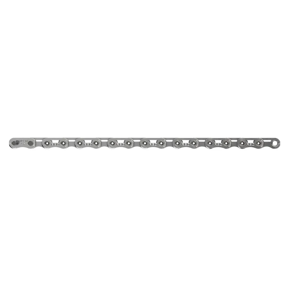 uPRISE Bikes Sram Red Flattop W/Powerlock E1 12 Speed Chain - Silver | Price match, 365 day return s, 18-Month Warranty, Finance Available & Free UK Delivery