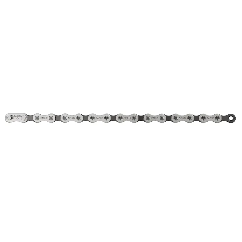 Sram S200 Eagle Drivetrain Solid Pin Powerlock 12-Speed Chain - 126 Links - Silver/Black