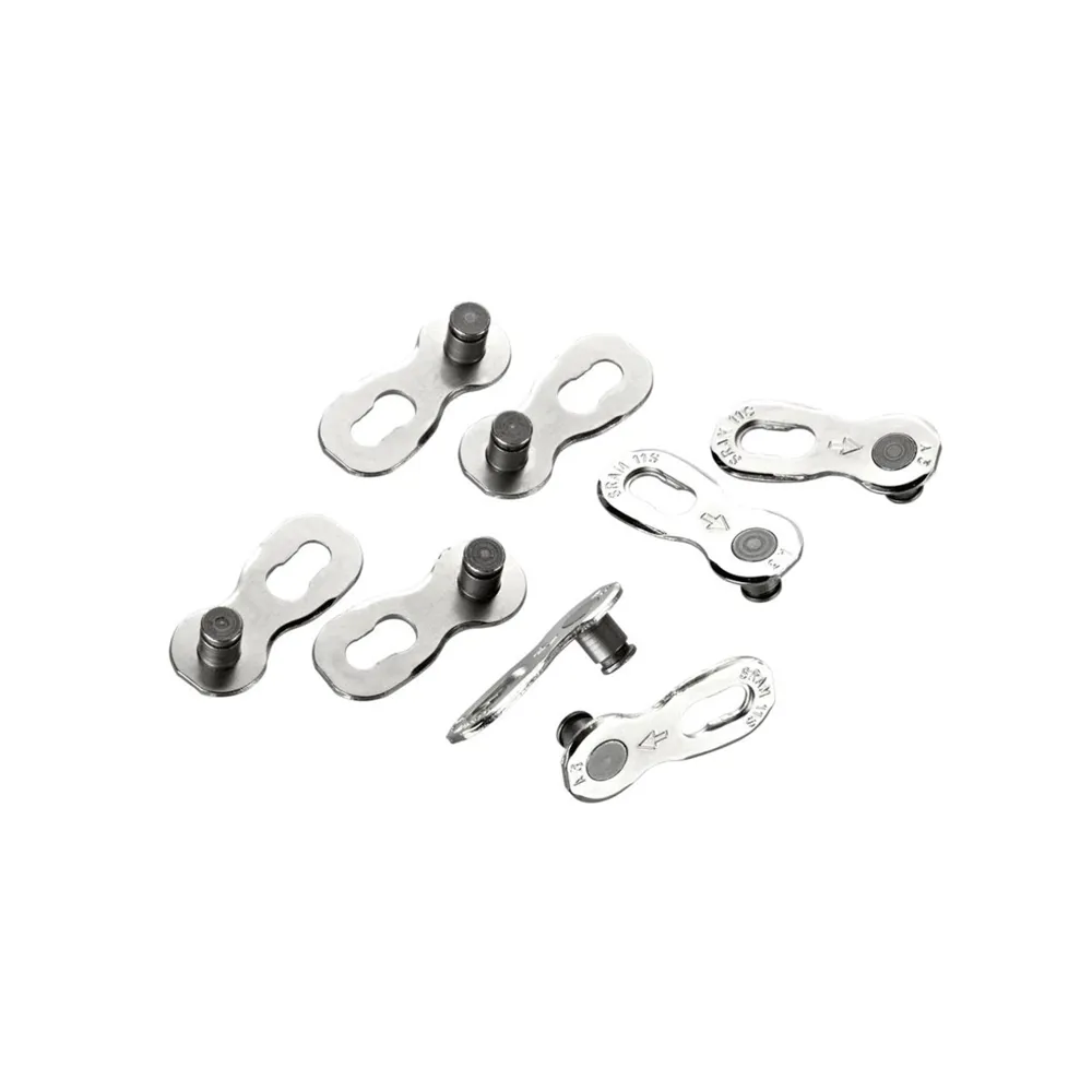 uPRISE Bikes Sram Powerlock Link 4 Piece Pack - 11 Speed - Silver | Price match, 365 day return s, 18-Month Warranty, Finance Available & Free UK Delivery