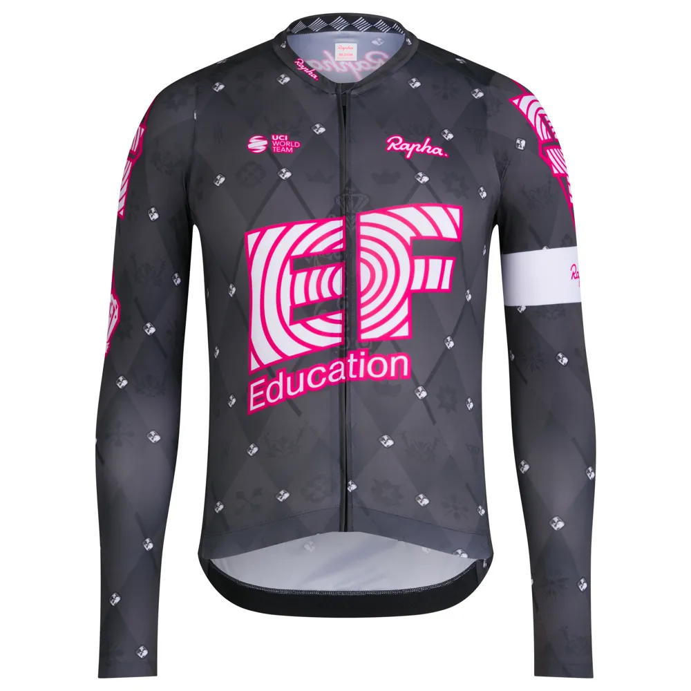 uPRISE Bikes Rapha EF Pro Cycling Men's Pro Team 2025 Long Sleeve Lightweight Jersey | Price match, 365 day return s, 18-Month Warranty, Finance Available & Free UK Delivery