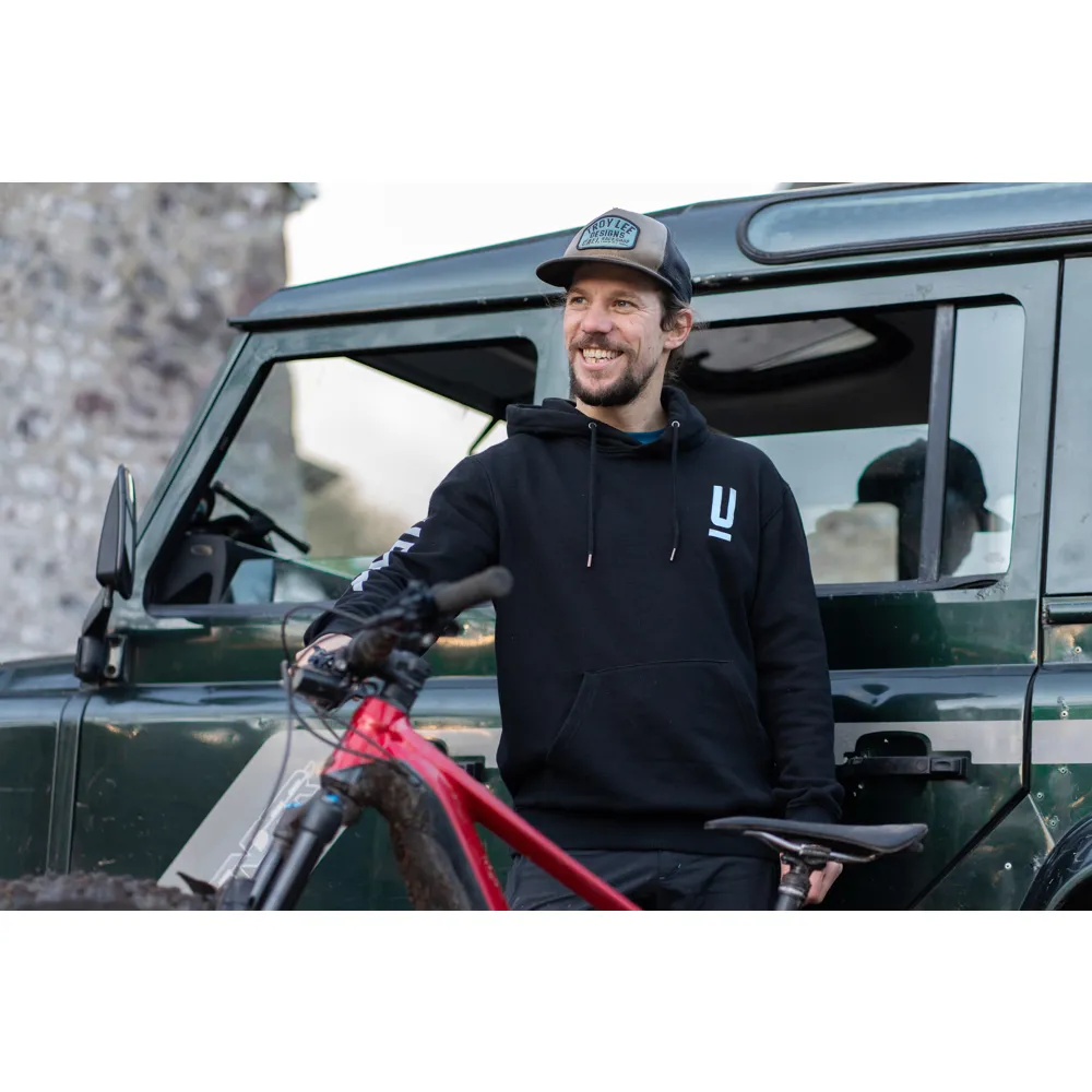 uPRISE Bikes Uprise Unisex Logo Pullover Hoodie - Black | Price match, 365 day return s, 18-Month Warranty, Finance Available & Free UK Delivery