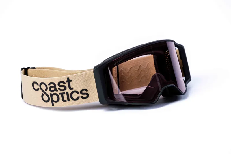 Coast Optics Alta 2 MTB Goggles - Black/Tan/Pink Crystal + Clear Lens