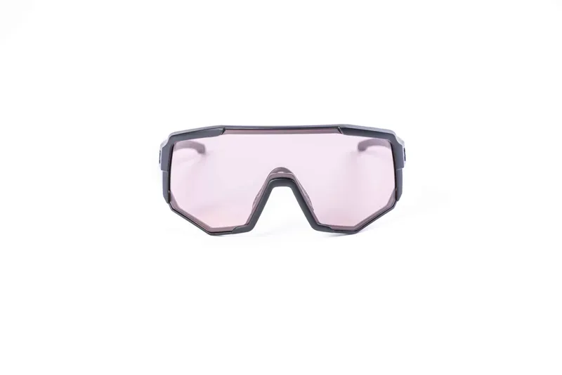 Coast Optics Nita 2 Cycling Glasses - Black/Pink + Clear Lens-1