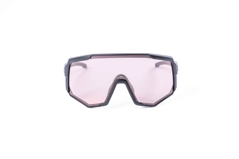 Coast Optics Nita XL Cycling Glasses - Black/Pink + Clear Lens-1