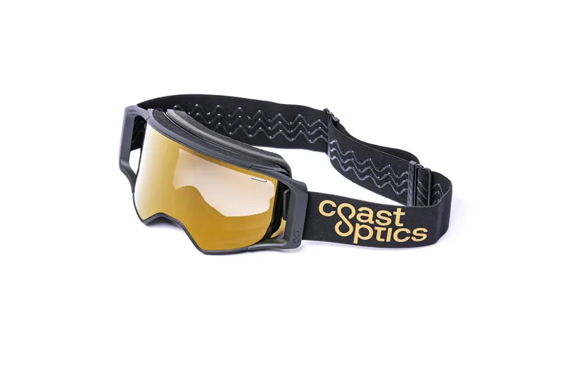 Coast Optics Alta 2 MTB Goggles - Barelli Signature Black/Gold + Clear Lens-2