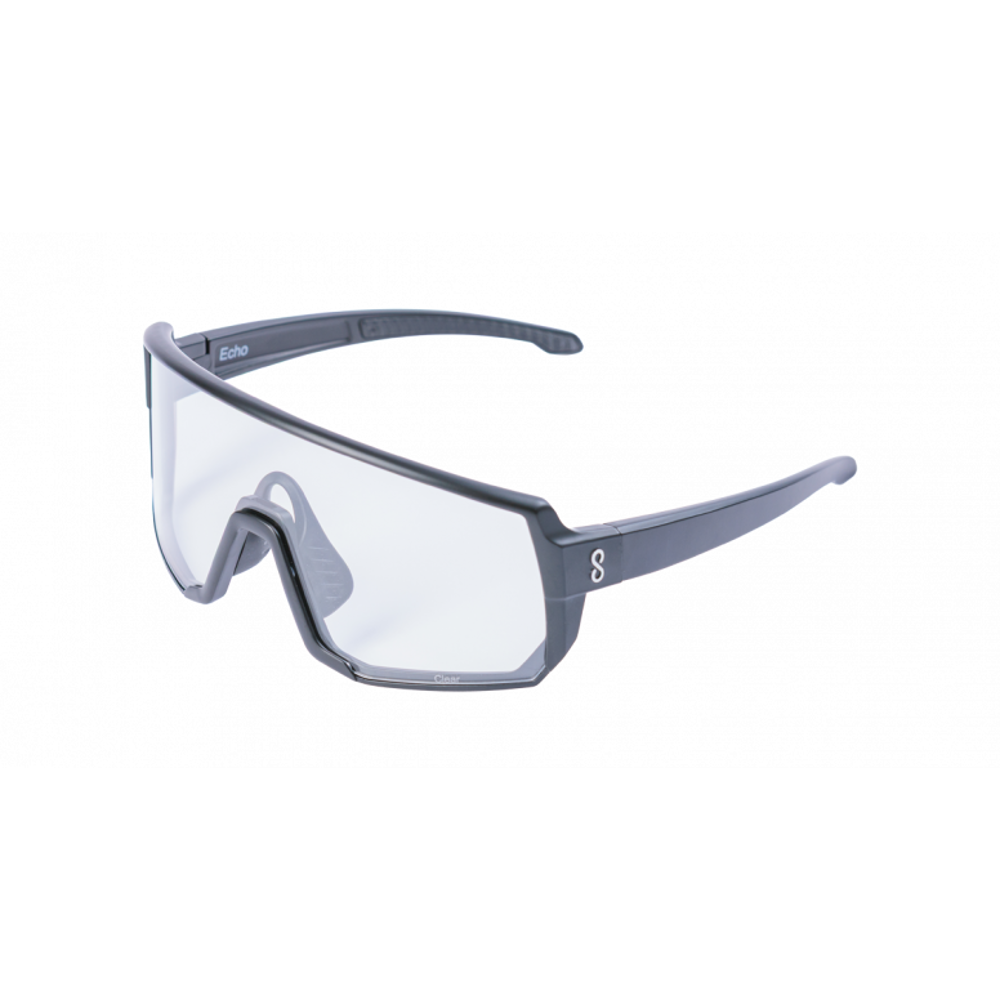 uPRISE Bikes Coast Optics Echo Cycling Glasses - Black/Clear Lens | Price match, 365 day returns, 18-Month Warranty, Finance Available & Free UK Delivery