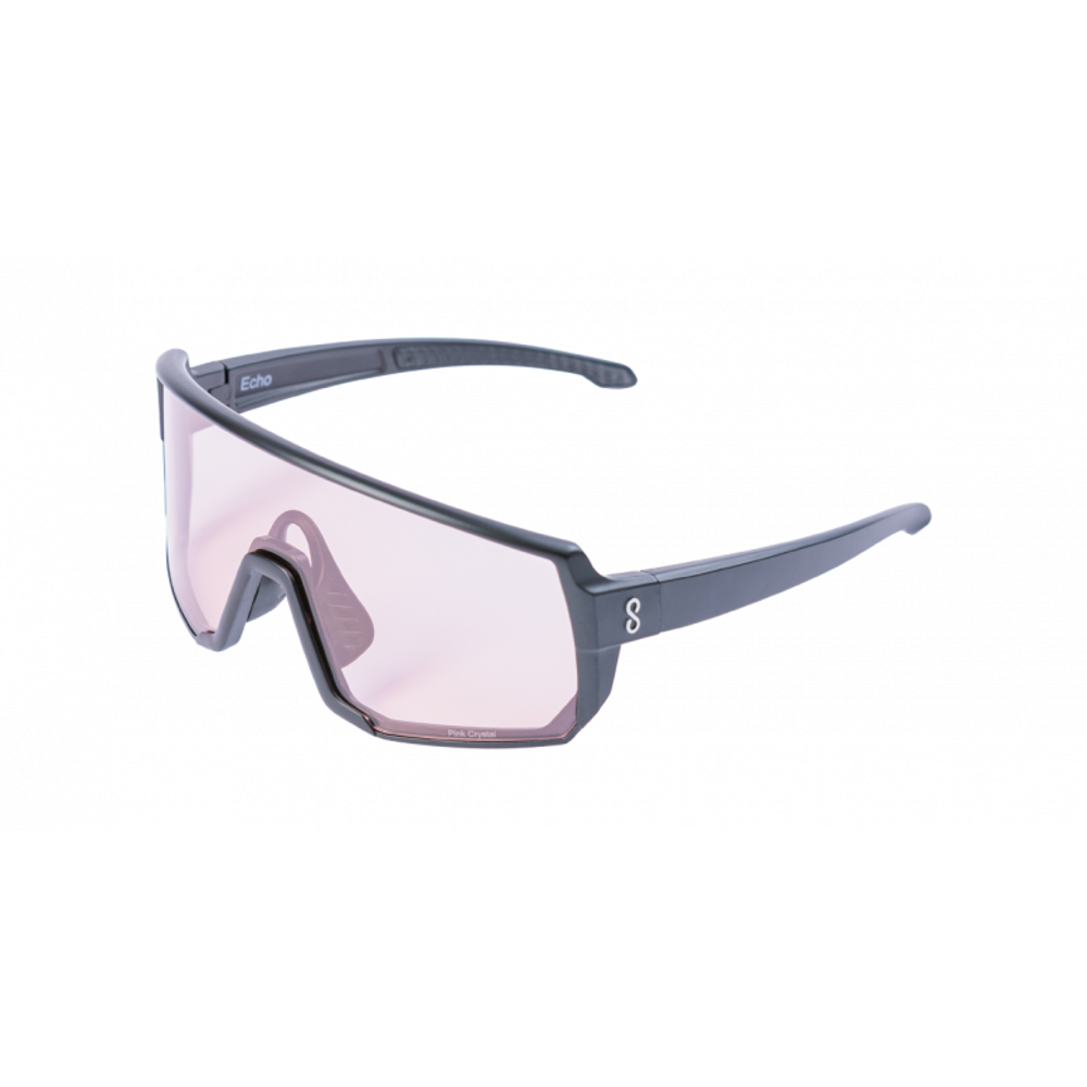 uPRISE Bikes Coast Optics Echo Cycling Glasses - Black/Pink + Clear Lens | Price match, 365 day returns, 18-Month Warranty, Finance Available & Free UK Delivery