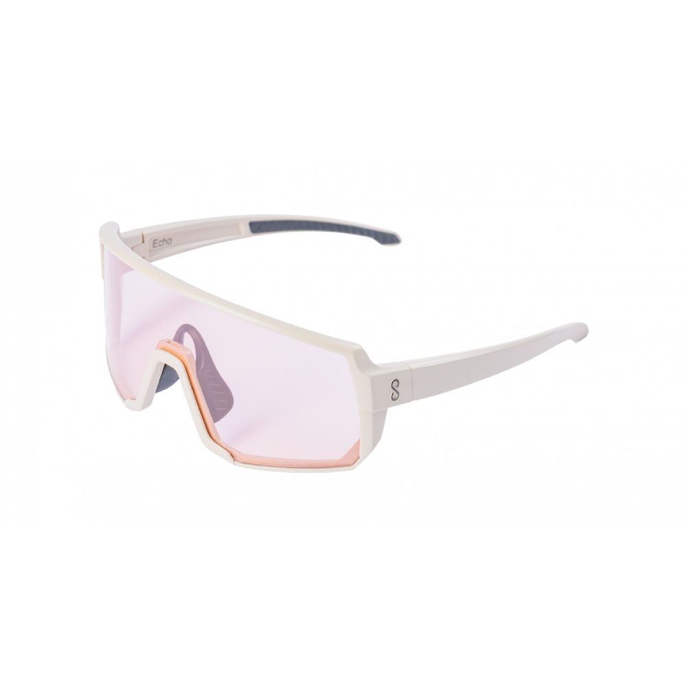 uPRISE Bikes Coast Optics Echo Cycling Glasses -Driftwood/Pink + Clear Lens | Price match, 365 day returns, 18-Month Warranty, Finance Available & Free UK Delivery