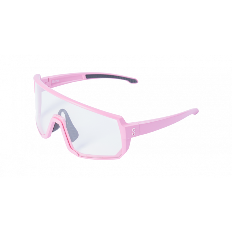 Coast Optics Echo Cycling Glasses - Rose/Clear Lens