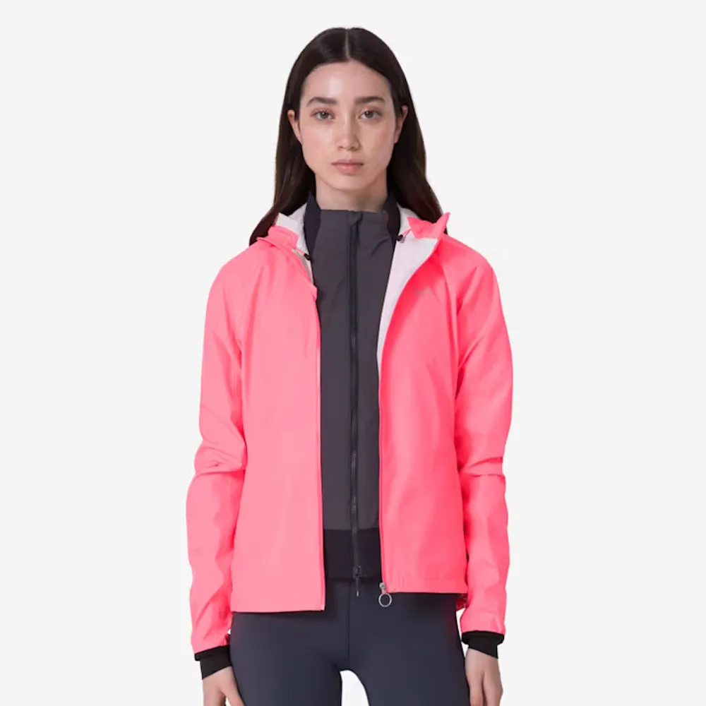 uPRISE Bikes Rapha Commuter Women's Jacket - High Vis Pink | Price match, 365 day return s, 18-Month Warranty, Finance Available & Free UK Delivery