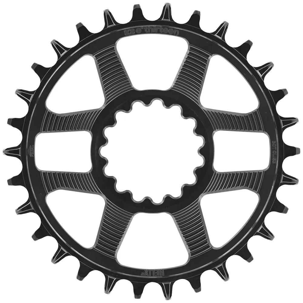 uPRISE Bikes E*Thirteen E-Thirteen Helix R Direct Mount Chainring for Ethirteen Cranks - Black | Price match, 365 day return s, 18-Month Warranty, Finance Available & Free UK Delivery