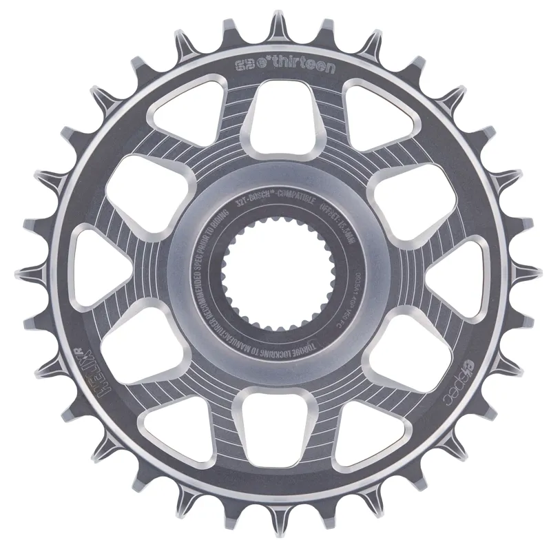 E-Thirteen Helix R E spec Direct Mount 11/12s DJI Avinox Chainring - Silver