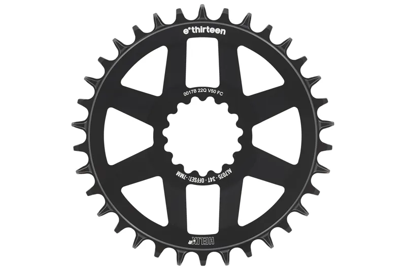 E-Thirteen Helix Race GR Direct Mount Chainring for ethirteen Cranks - Black-1