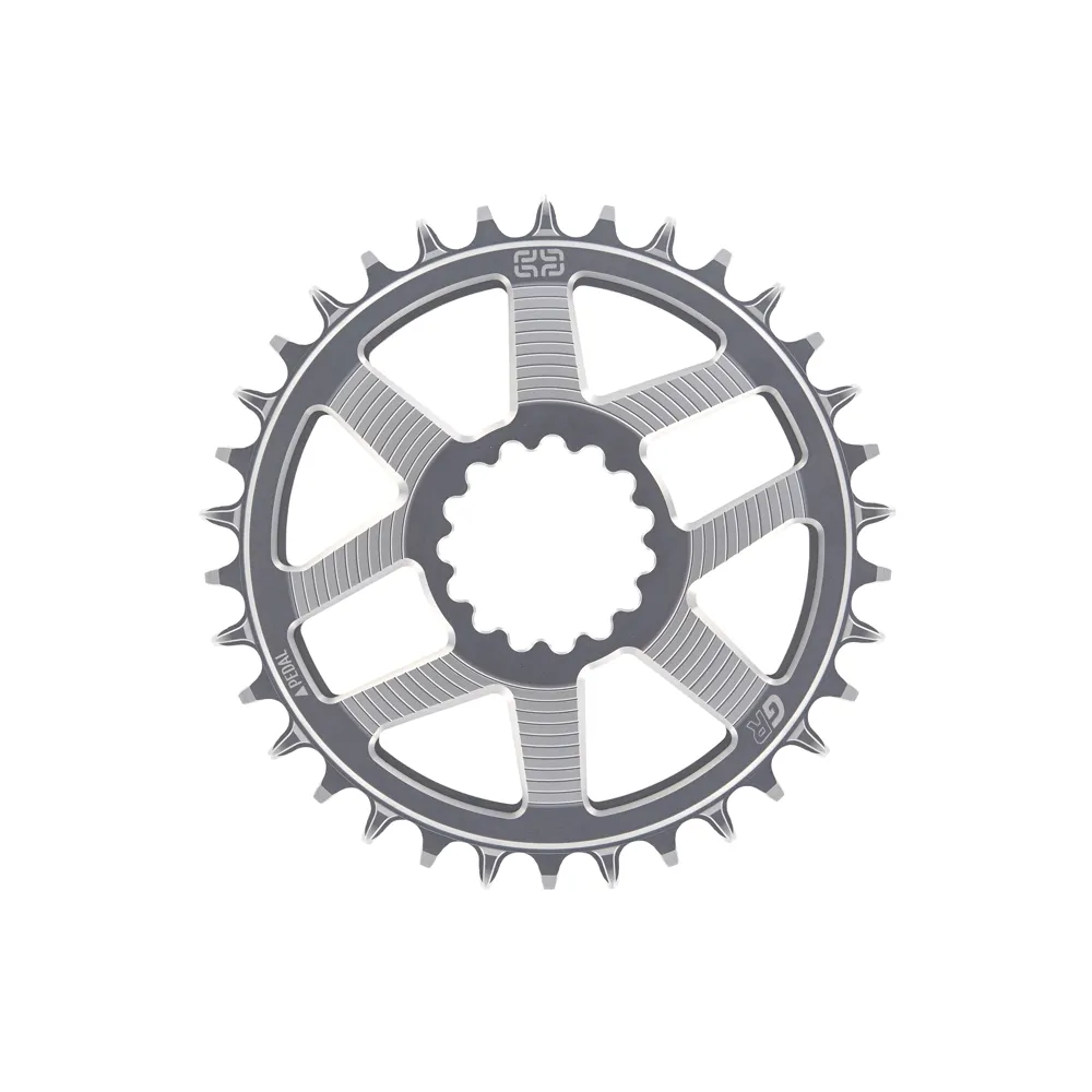 uPRISE Bikes E*Thirteen E-Thirteen Helix Race GR Direct Mount Chainring for ethirteen Cranks - Silver | Price match, 365 day return s, 18-Month Warranty, Finance Available & Free UK Delivery