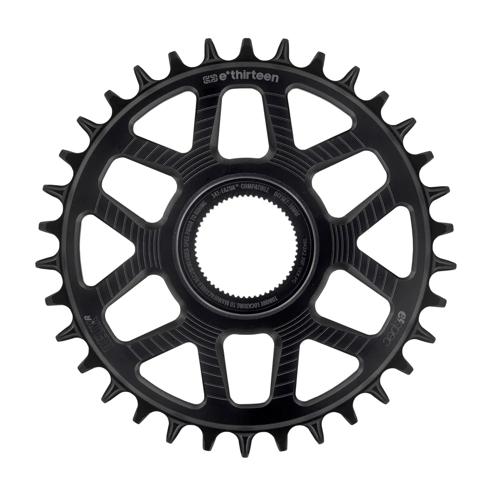 uPRISE Bikes E*Thirteen E-Thirteen Helix R espec Chainring for Fazua Ride 60 - Black | Price match, 365 day return s, 18-Month Warranty, Finance Available & Free UK Delivery