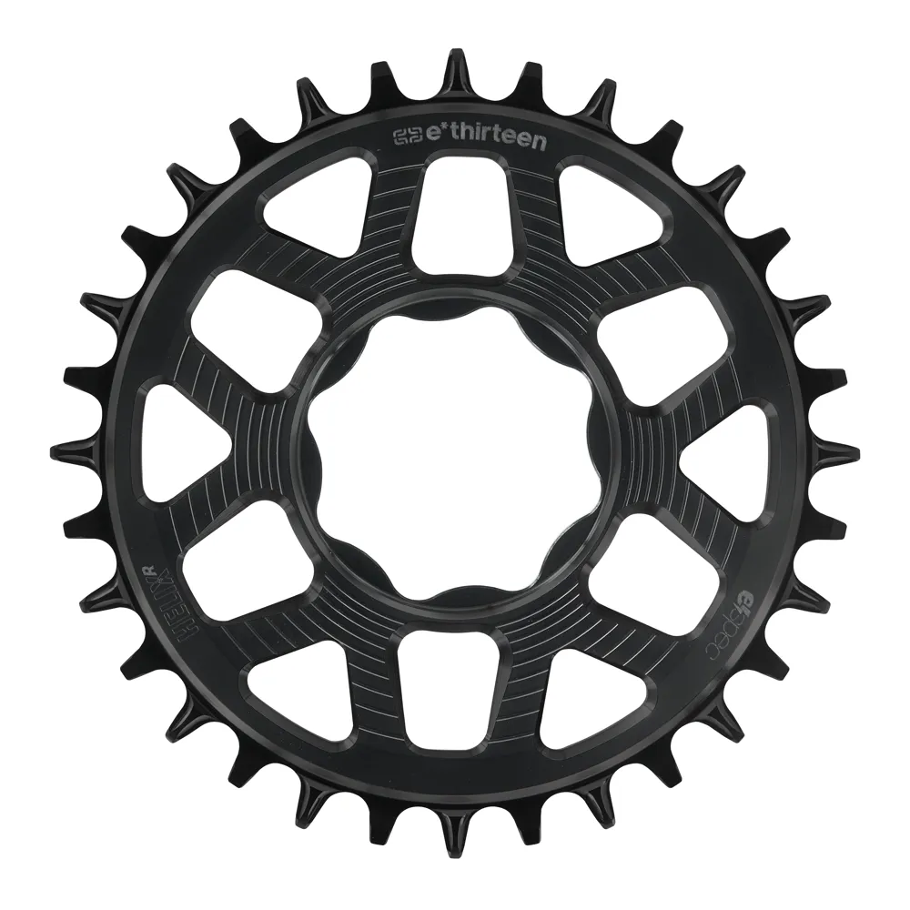 uPRISE Bikes E*Thirteen E-Thirteen Helix R espec Chainring for TQ HPR50 - Black | Price match, 365 day return s, 18-Month Warranty, Finance Available & Free UK Delivery