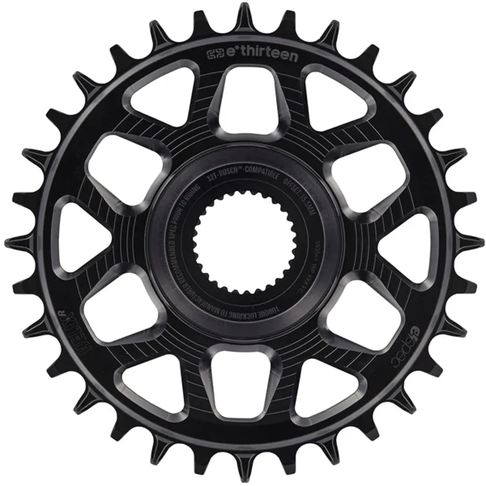 uPRISE Bikes E*Thirteen E-Thirteen Helix R e-spec 15.5mm Chainring for Bosch SX/CX4 - Black | Price match, 365 day return s, 18-Month Warranty, Finance Available & Free UK Delivery