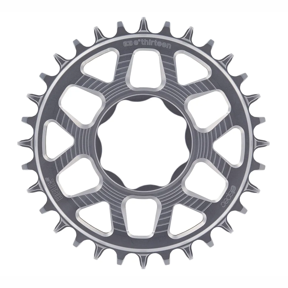 uPRISE Bikes E*Thirteen E-Thirteen Helix R espec Chainring for TQ HPR50 - Silver | Price match, 365 day return s, 18-Month Warranty, Finance Available & Free UK Delivery