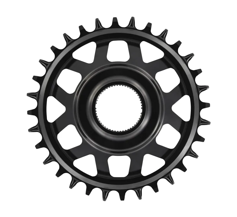 E-Thirteen Helix R e-spec Chainring for Shimano EP8 - Black-1