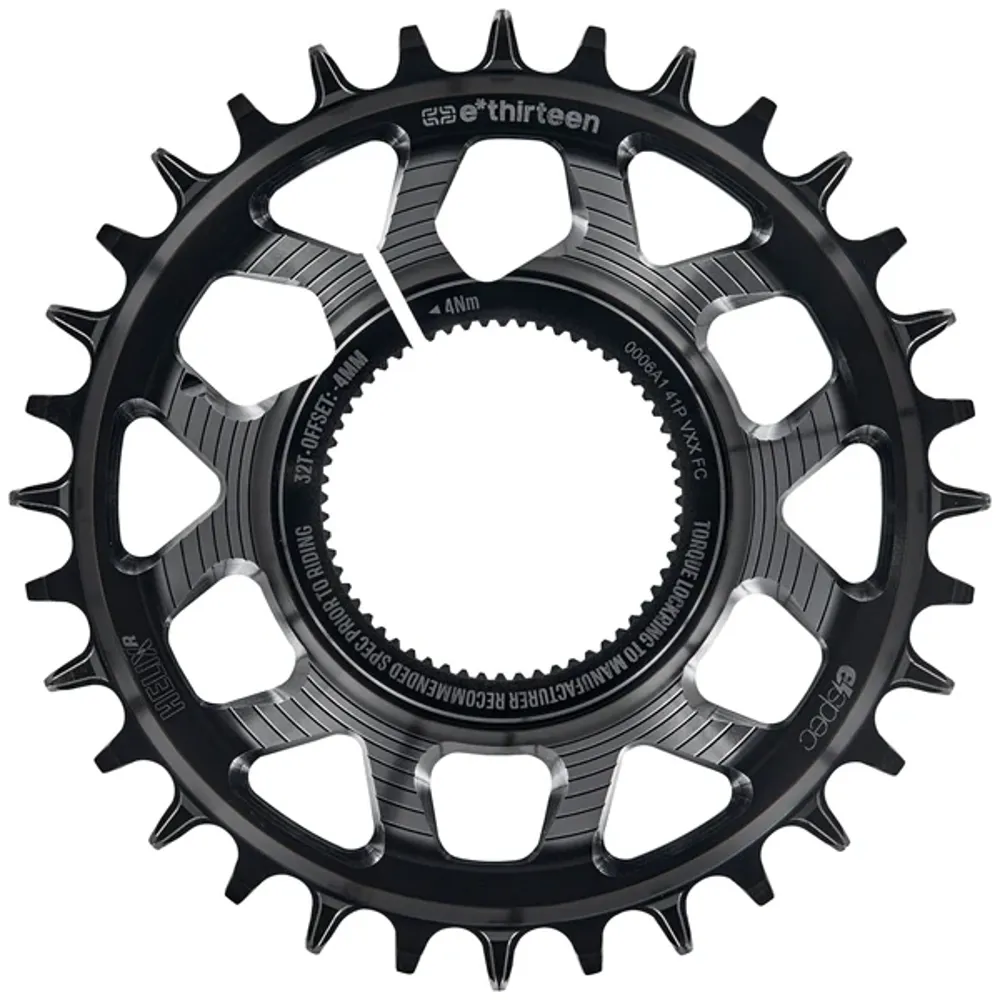 uPRISE Bikes E*Thirteen E-Thirteen Helix R espec Chainring for Levo SL 1.1 - 32T - Black | Price match, 365 day return s, 18-Month Warranty, Finance Available & Free UK Delivery