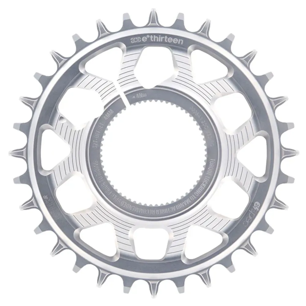 uPRISE Bikes E*Thirteen E-Thirteen Helix R espec Chainring for Levo SL 1.1 - 32T - Silver | Price match, 365 day return s, 18-Month Warranty, Finance Available & Free UK Delivery