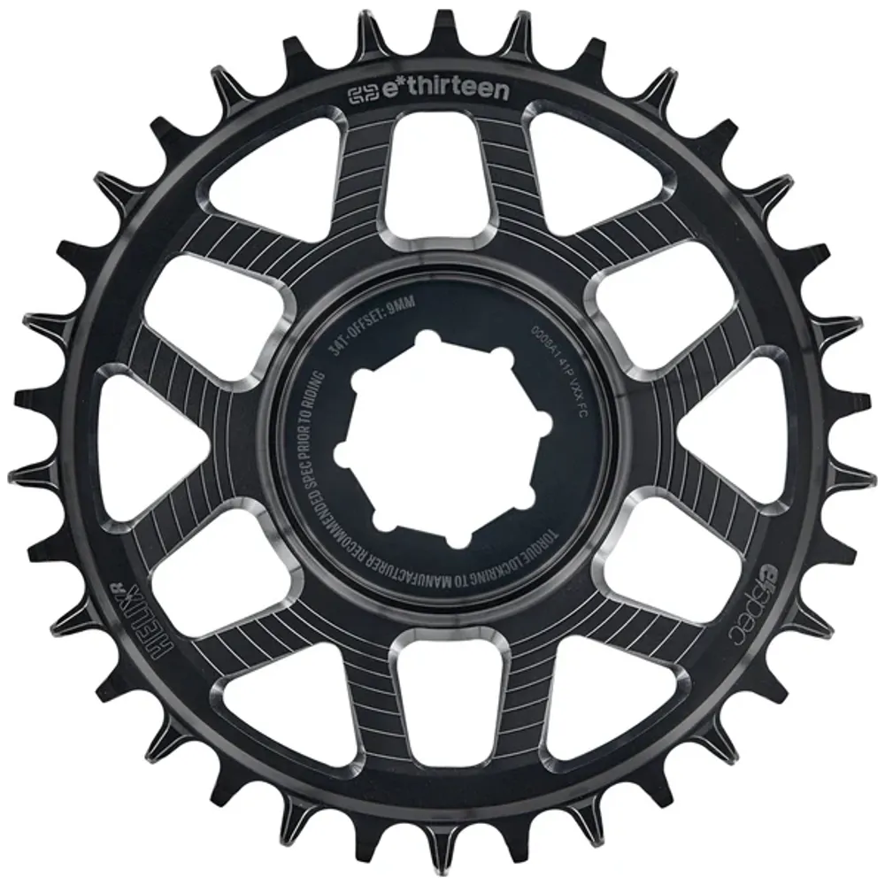 uPRISE Bikes E*Thirteen E-Thirteen Helix R espec Chainring for Turbo Levo 2.1/2.2 - 34T - Black | Price match, 365 day return s, 18-Month Warranty, Finance Available & Free UK Delivery