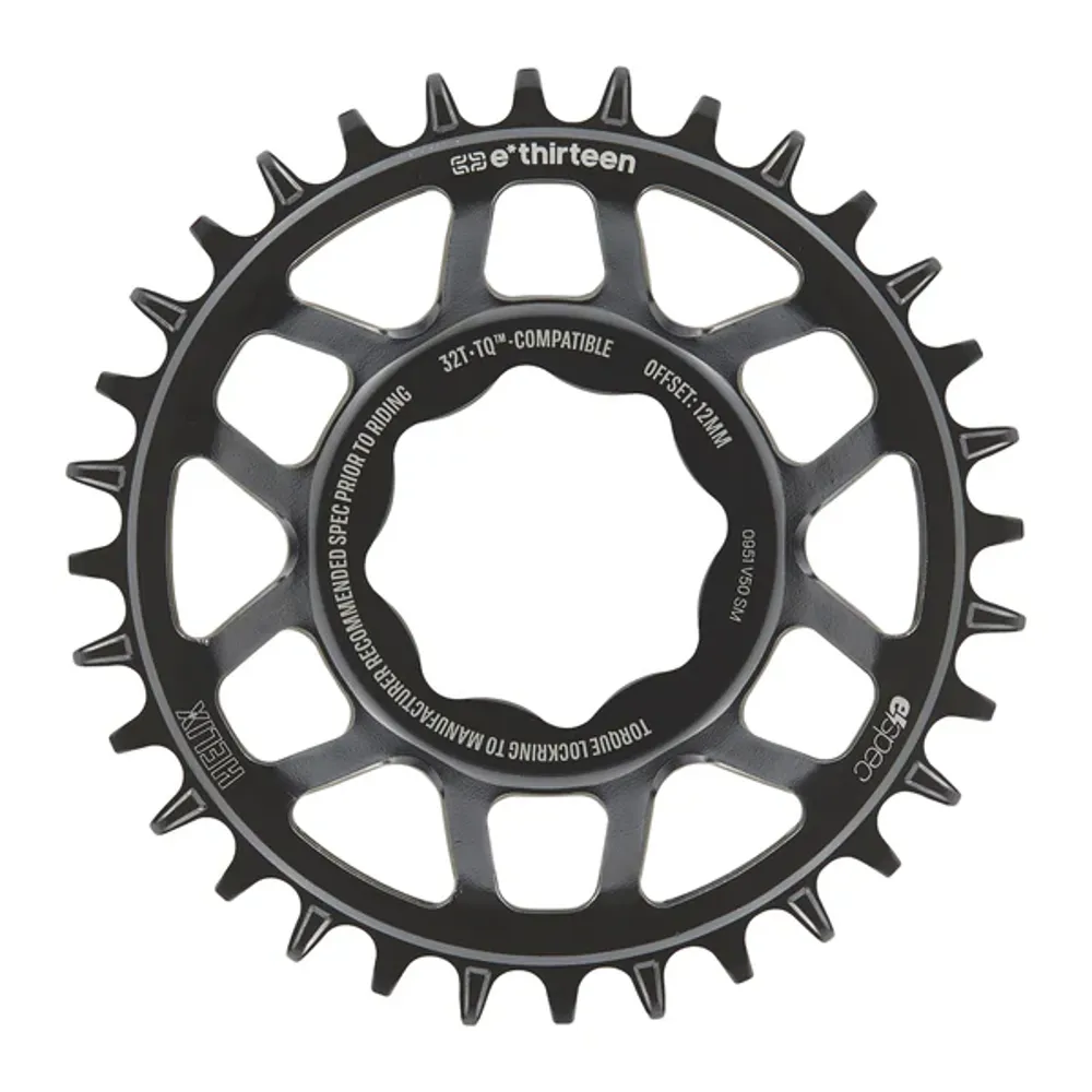 uPRISE Bikes E*Thirteen E-Thirteen Helix Core espec TQ HPR50 32T DM 55mm CL 12mm OS Chainring | Price match, 365 day returns, 18-Month Warranty, Finance Available & Free UK Delivery