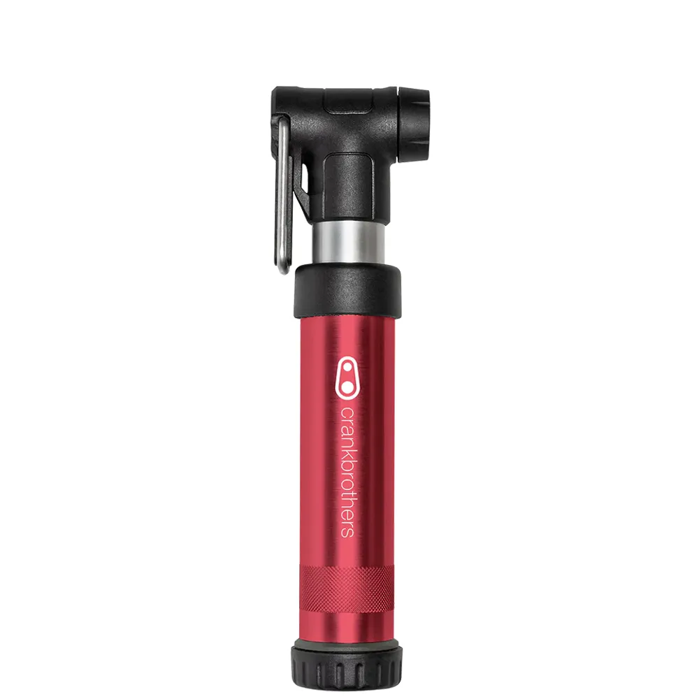 uPRISE Bikes Crank Brothers Gem Short Hand Pump - Red | Price match, 365 day return s, 18-Month Warranty, Finance Available & Free UK Delivery