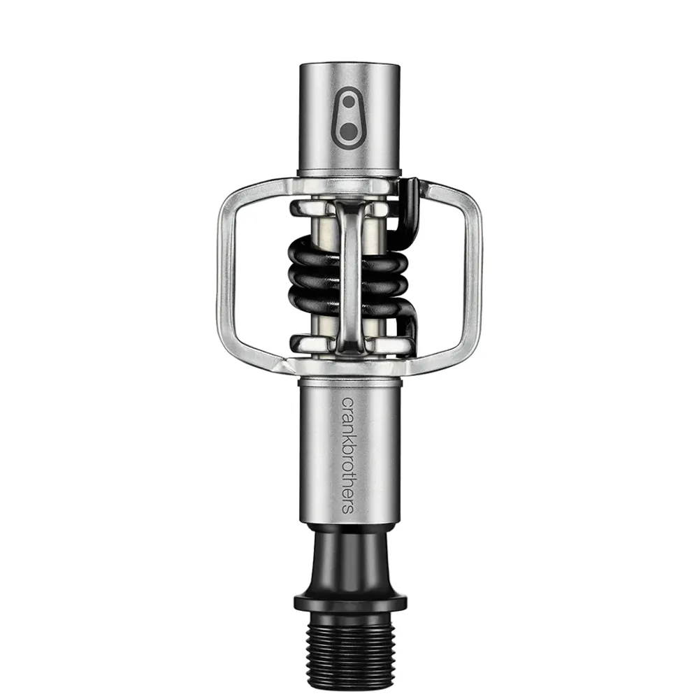 uPRISE Bikes Crank Brothers Eggbeater 1 Clipless MTB Pedals - Silver/Black | Price match, 365 day return s, 18-Month Warranty, Finance Available & Free UK Delivery