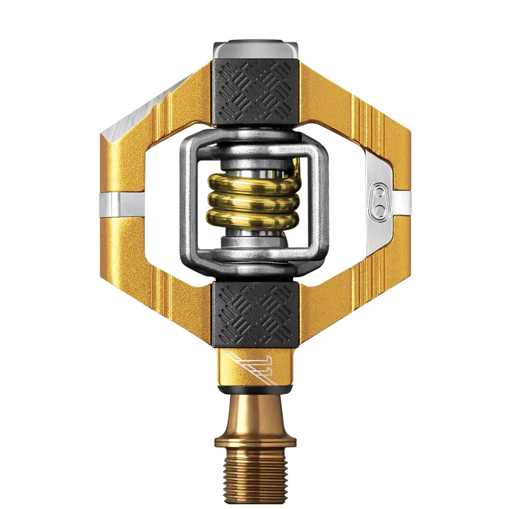 uPRISE Bikes Crank Brothers Candy 11 Clipless MTB Pedals - Gold | Price match, 365 day return s, 18-Month Warranty, Finance Available & Free UK Delivery