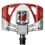 Crank Brothers Mallet 3 Clipless MTB Pedals - Silver/Red