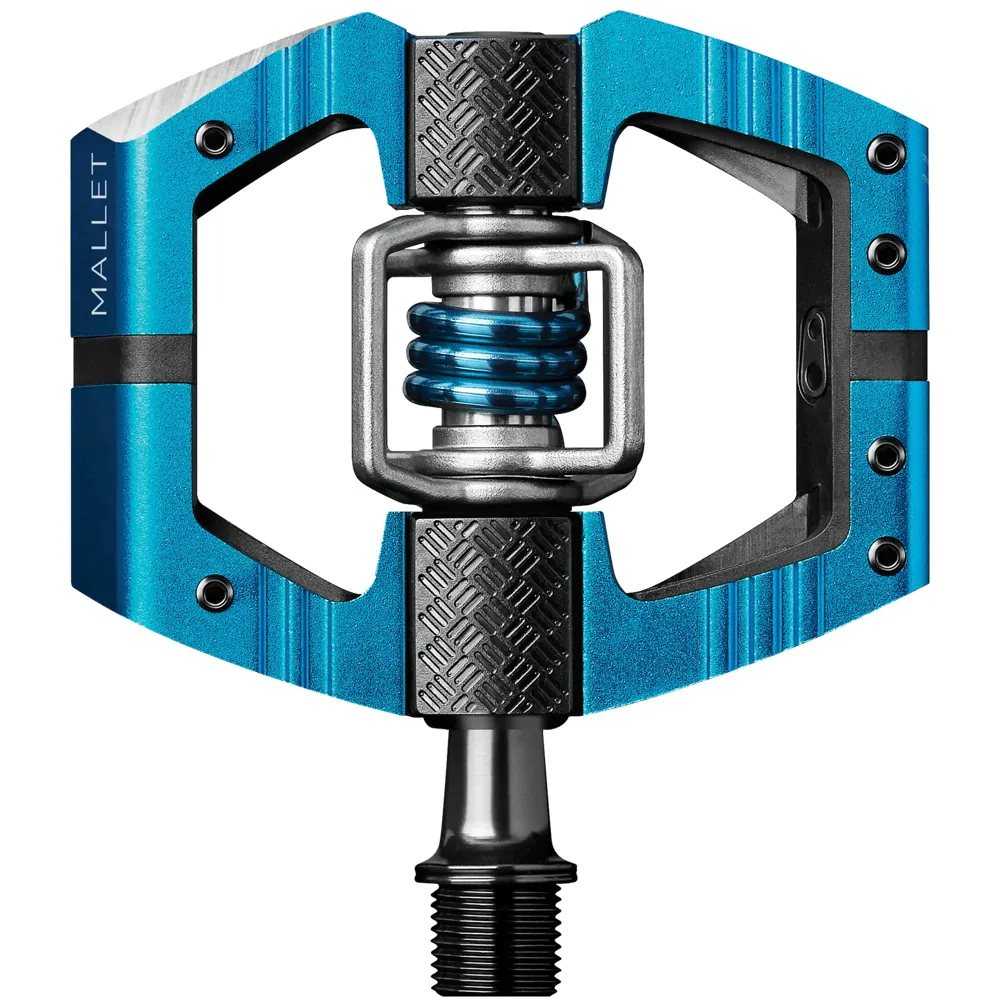 uPRISE Bikes Crank Brothers Mallet E Clipless MTB Pedals - Blue | Price match, 365 day return s, 18-Month Warranty, Finance Available & Free UK Delivery