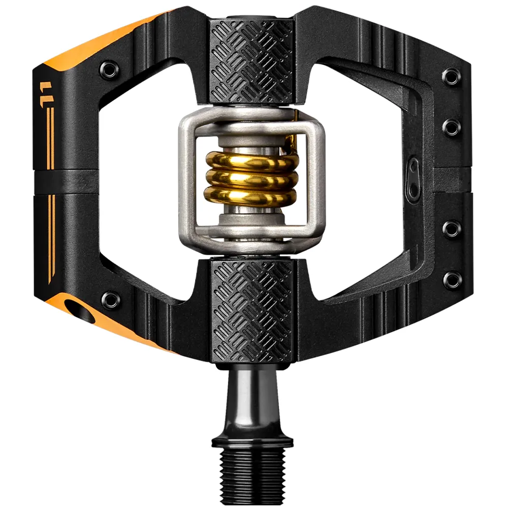 uPRISE Bikes Crank Brothers Mallet E 11 Clipless MTB Pedals - Black/Gold | Price match, 365 day return s, 18-Month Warranty, Finance Available & Free UK Delivery