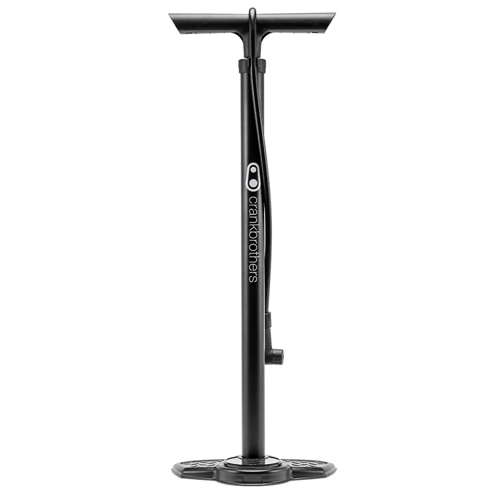 uPRISE Bikes Crank Brothers Sapphire 160psi Track Pump - Black | Price match, 365 day return s, 18-Month Warranty, Finance Available & Free UK Delivery