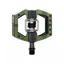 Crank Brothers Mallet E LS Clipless MTB Pedals - Camo Green
